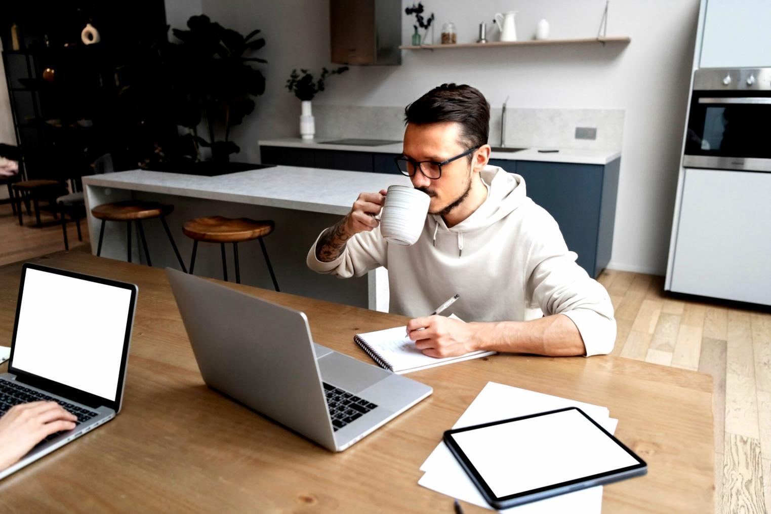 Advanced financial analysis workspace with multiple monitors displaying complex market data and analytical charts